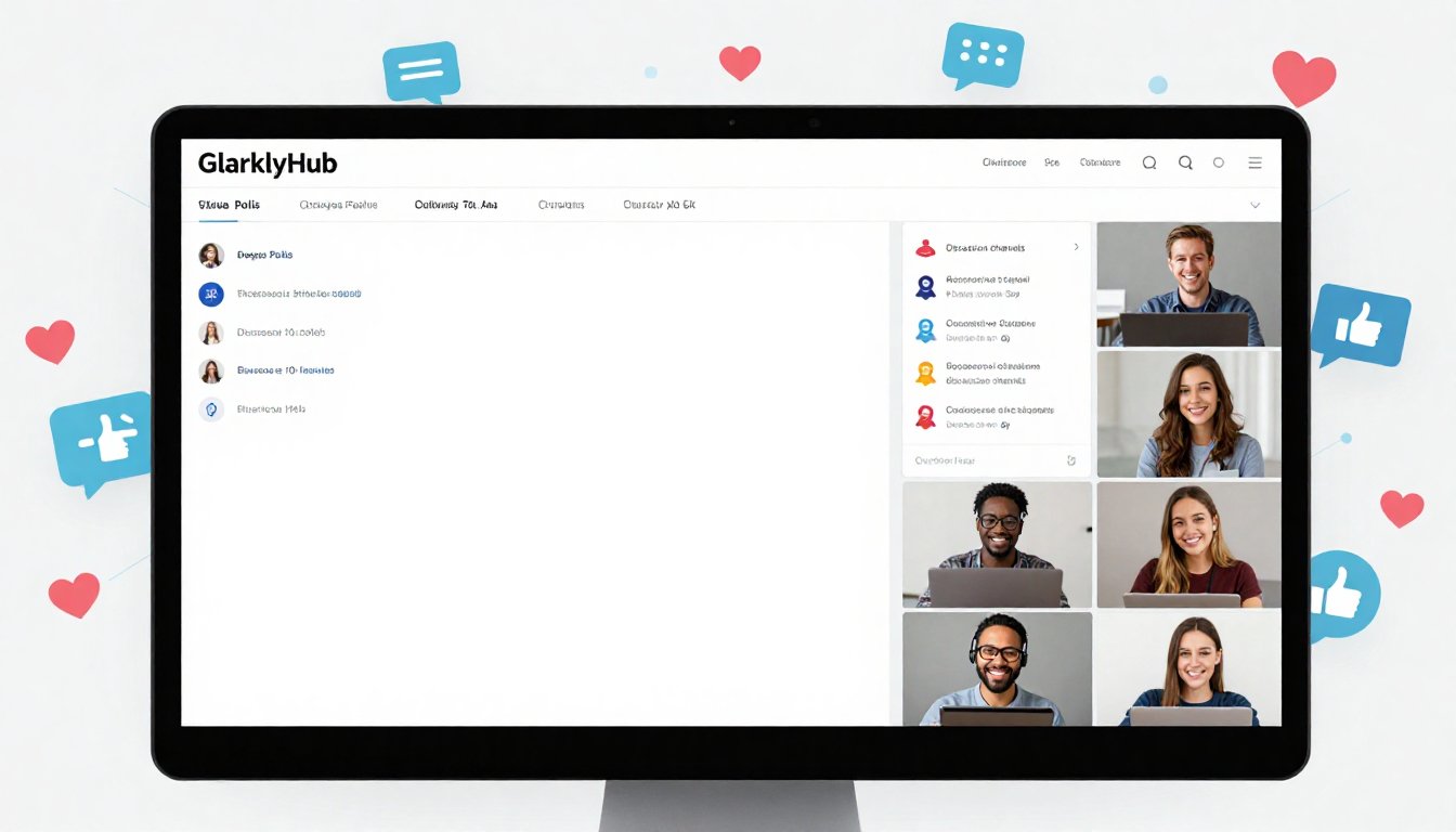 GlarklyHub: The Future of Online Communities