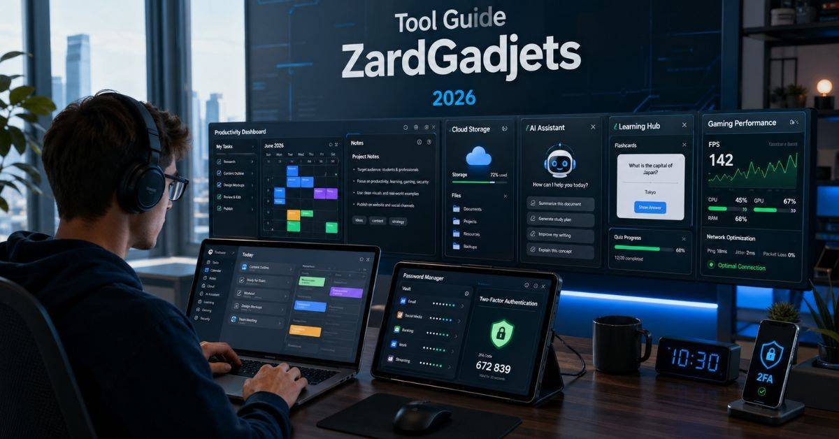 Tool Guide ZardGadjets: Best Digital Tools Guide
